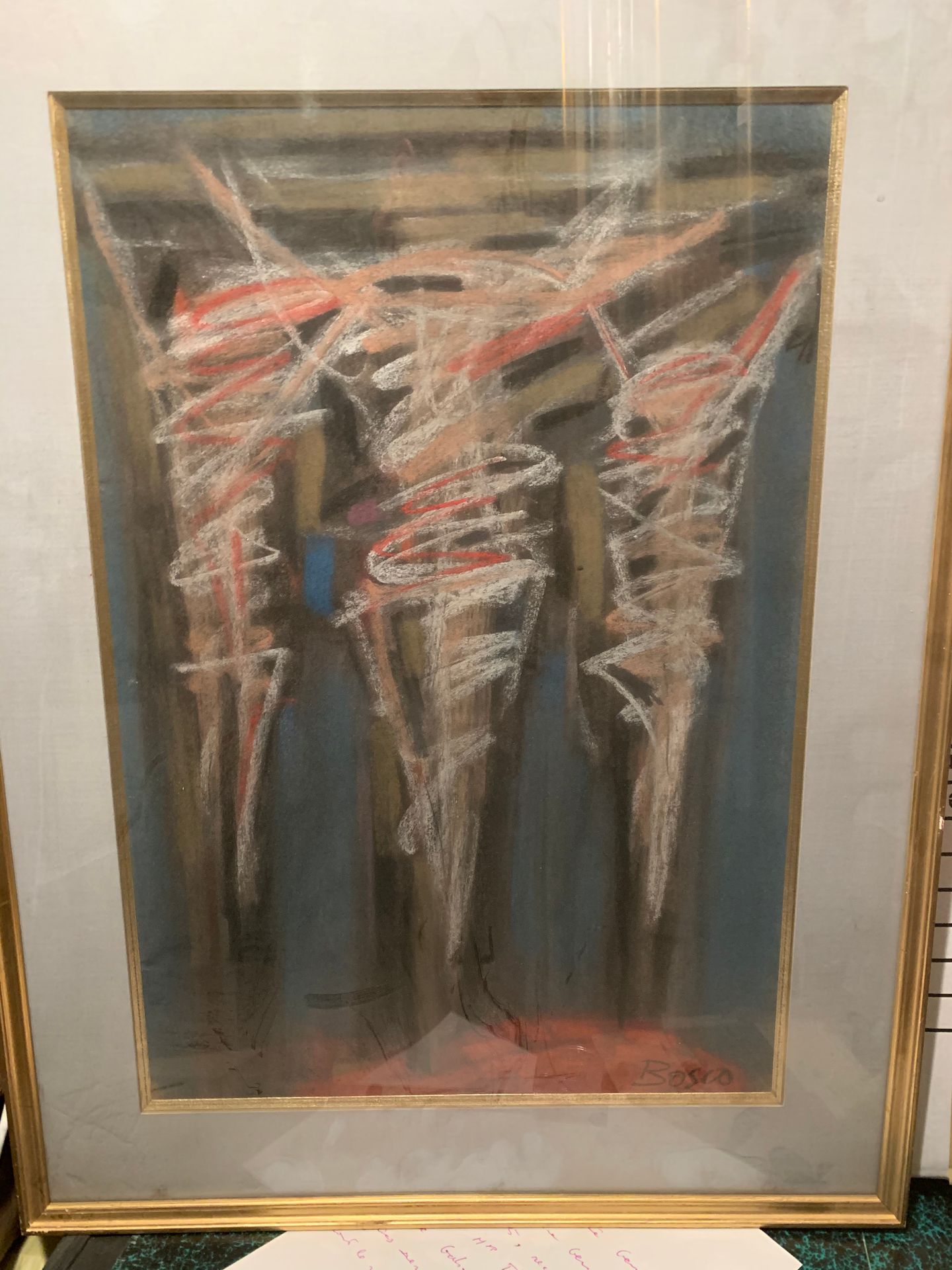 Null Pierre BOSCO (1909-1993)

Calvary

Pastel signed lower right