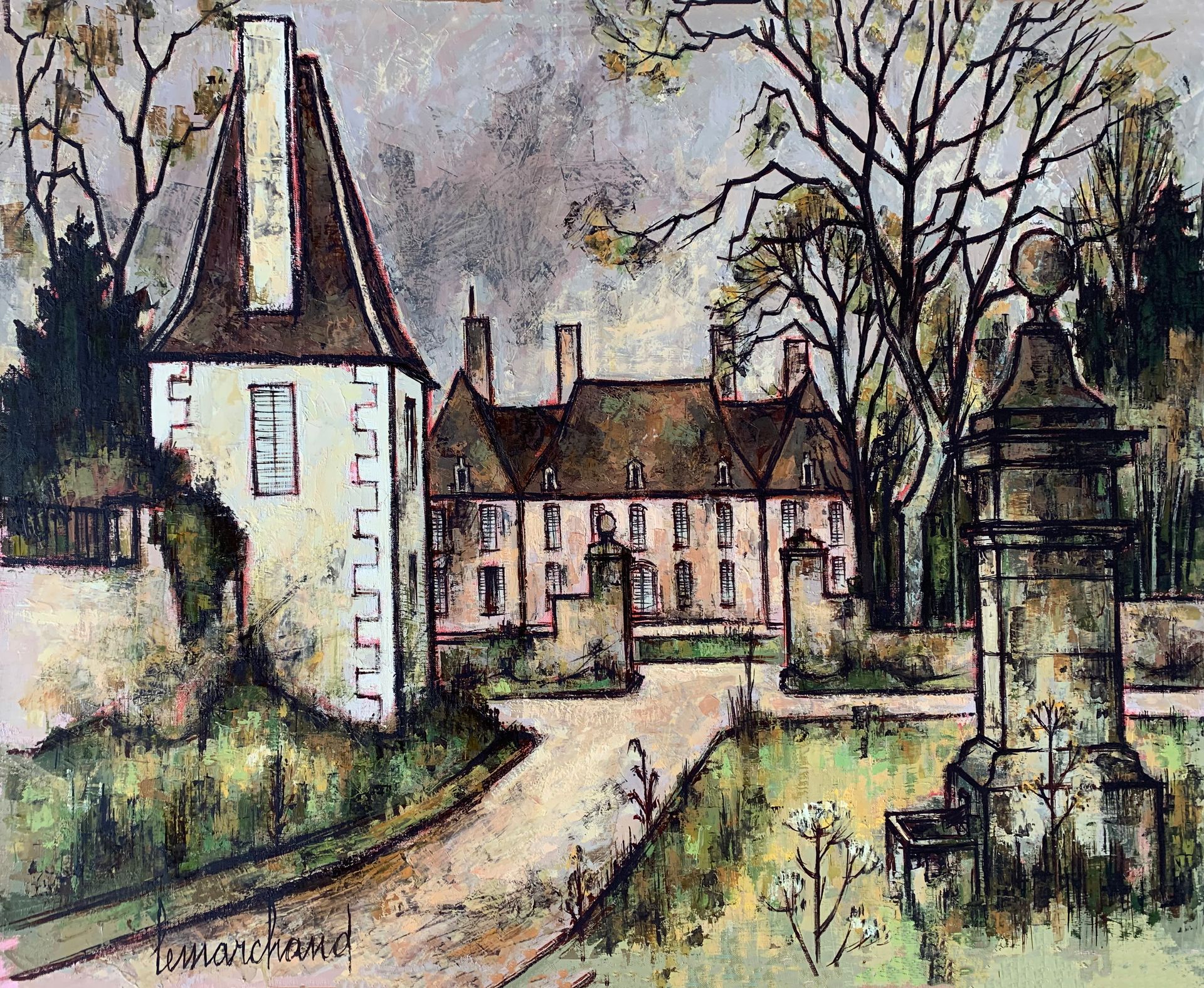 Null Pierre LEMARCHAND (1906-1970)

Château des Prais

Huile sur toile signée en&hellip;