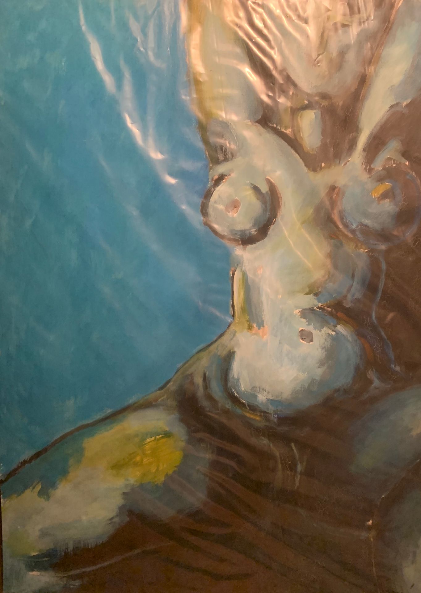 Null 安东尼奥-关斯(1926-2008)

蓝色裸体，1968年

布面油画，右下角有签名和日期

130 x 97 cm