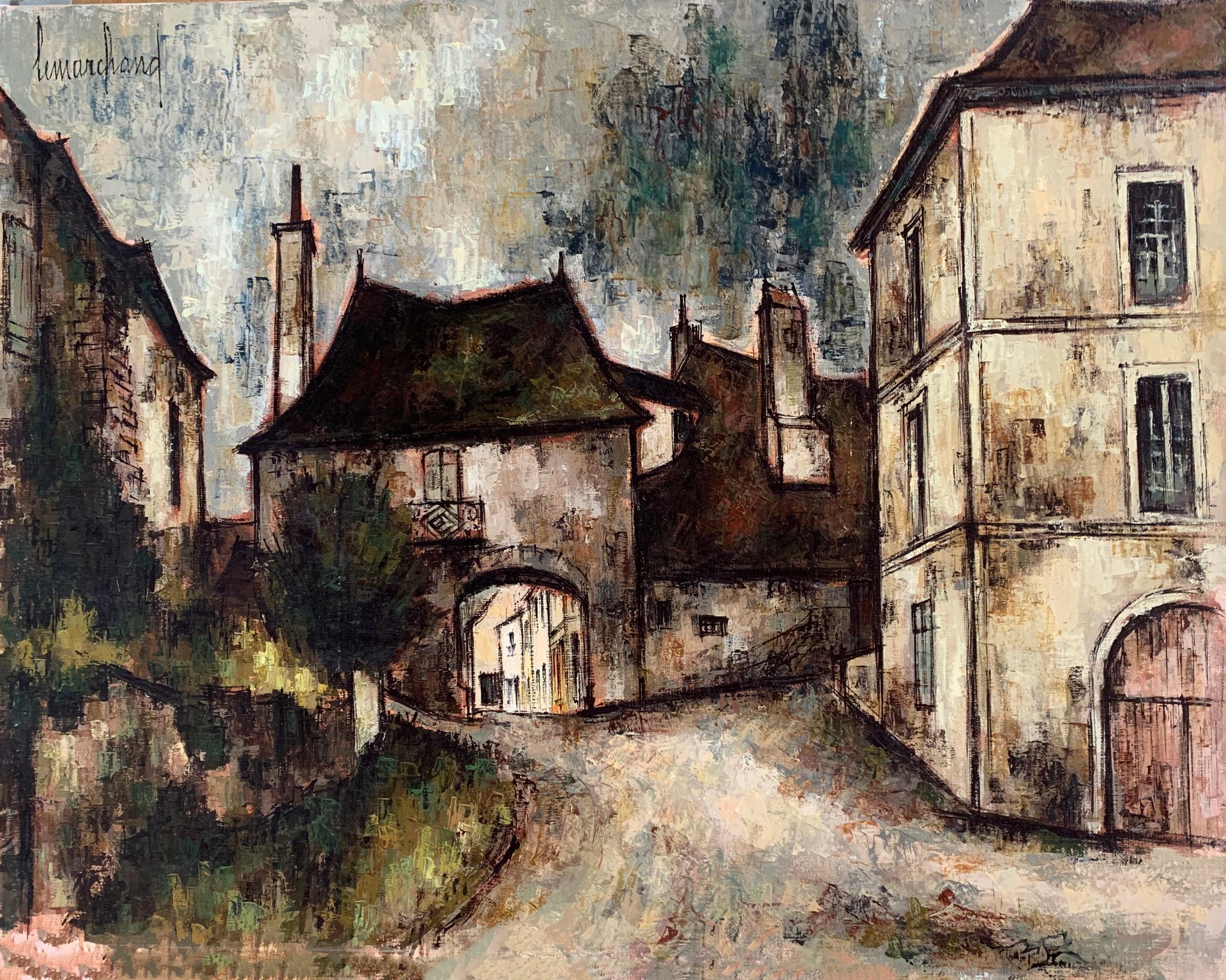 Null Pierre LEMARCHAND (1906-1970)

Vieille porte à Moutiers Saint Jean

Huile s&hellip;