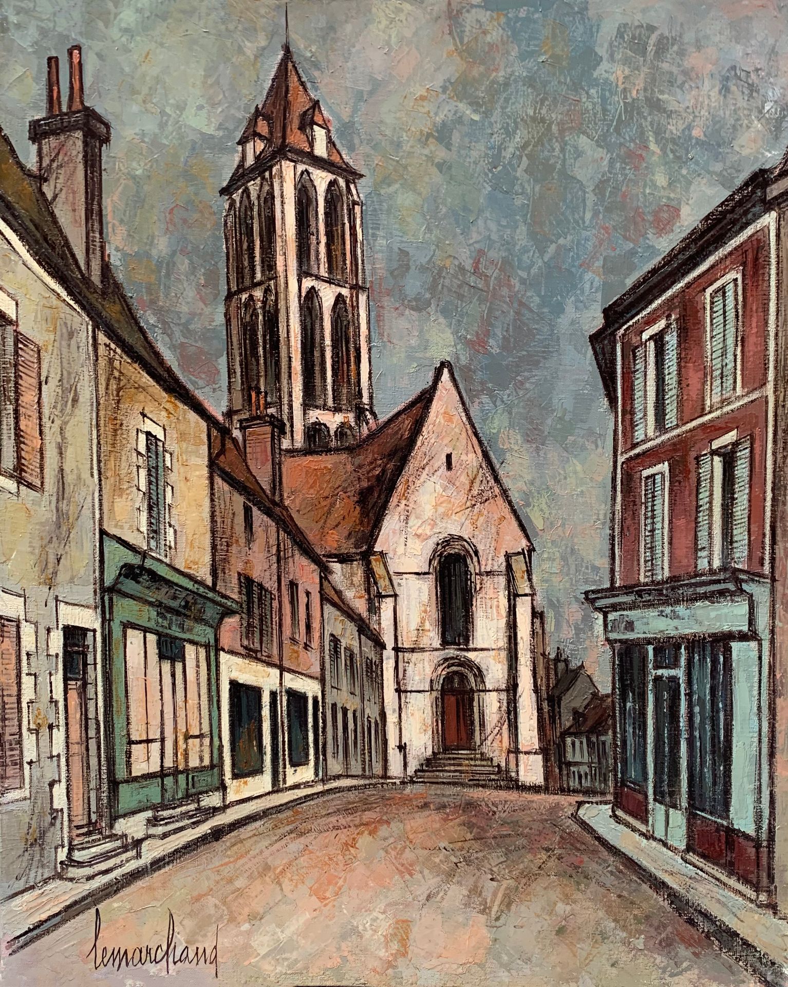 Null Pierre LEMARCHAND (1906-1970)

Iglesia en Chateau Candon

Óleo sobre lienzo&hellip;
