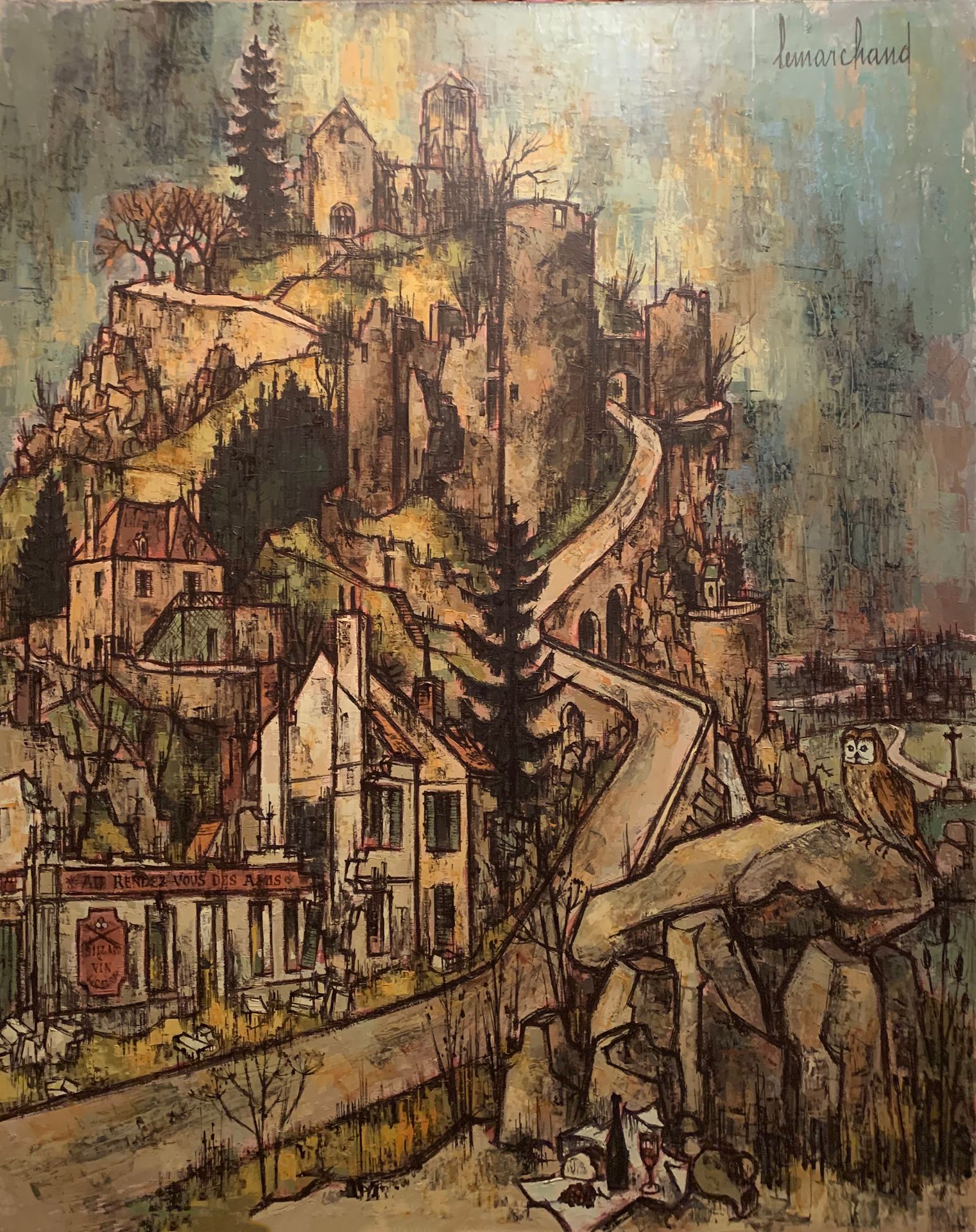 Null 皮埃尔-莱马赫德 (1906-1970)

被遗忘的世界

右上角有签名的布面油画

100 x 81厘米。