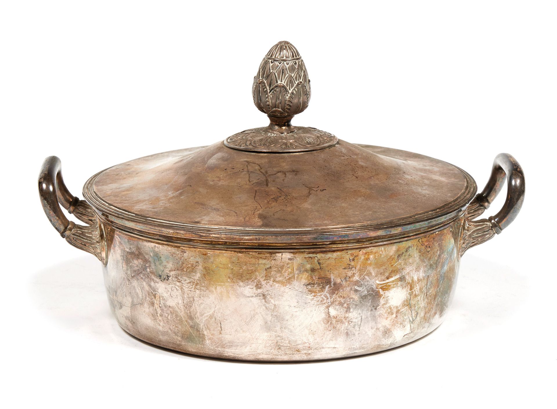 Légumier et son couvercle en argent Vegetable dish and its silver lid

By Gabrie&hellip;