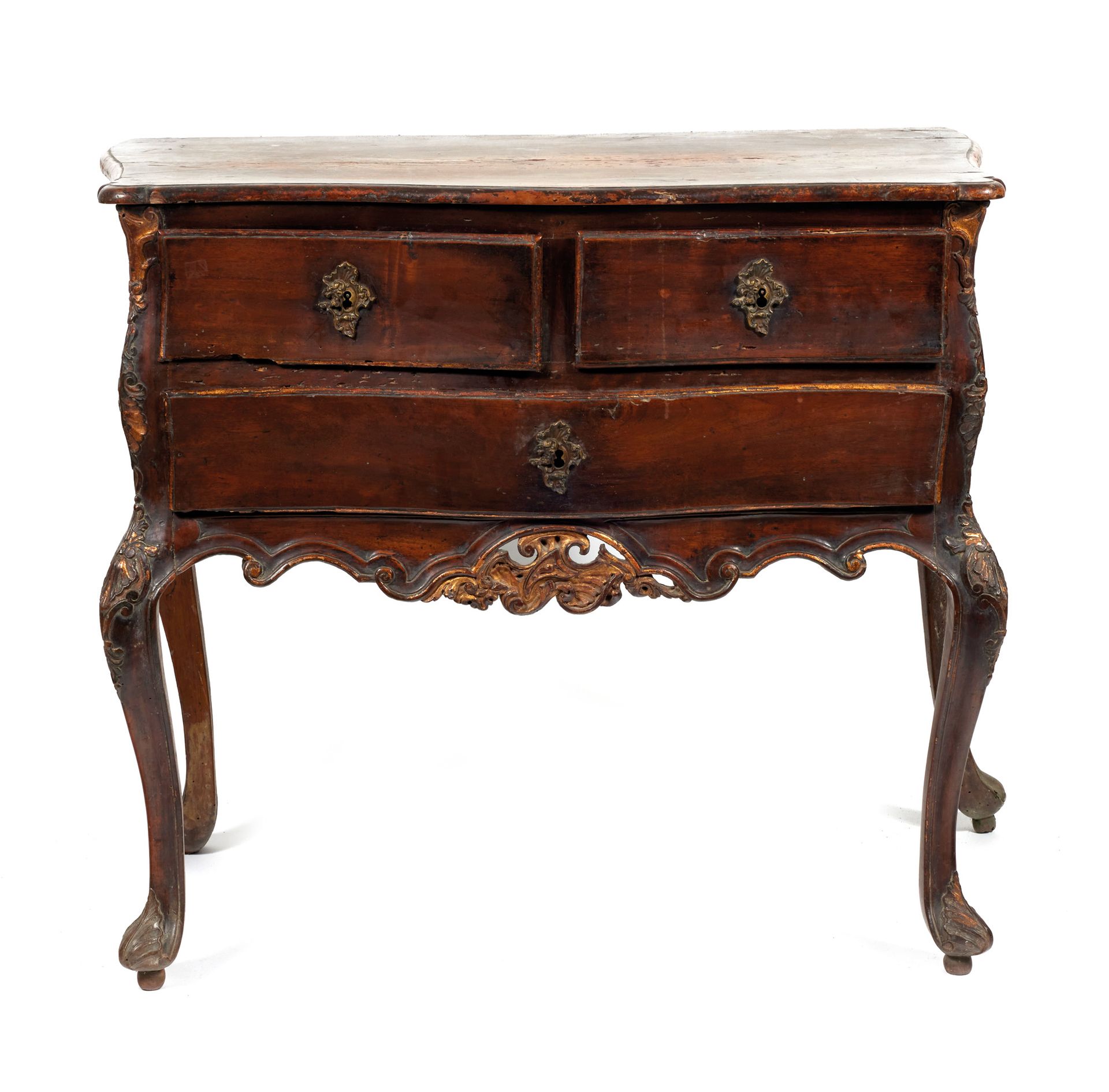 Commode à hauts pieds Chest of drawers with high legs

in natural and gilded woo&hellip;
