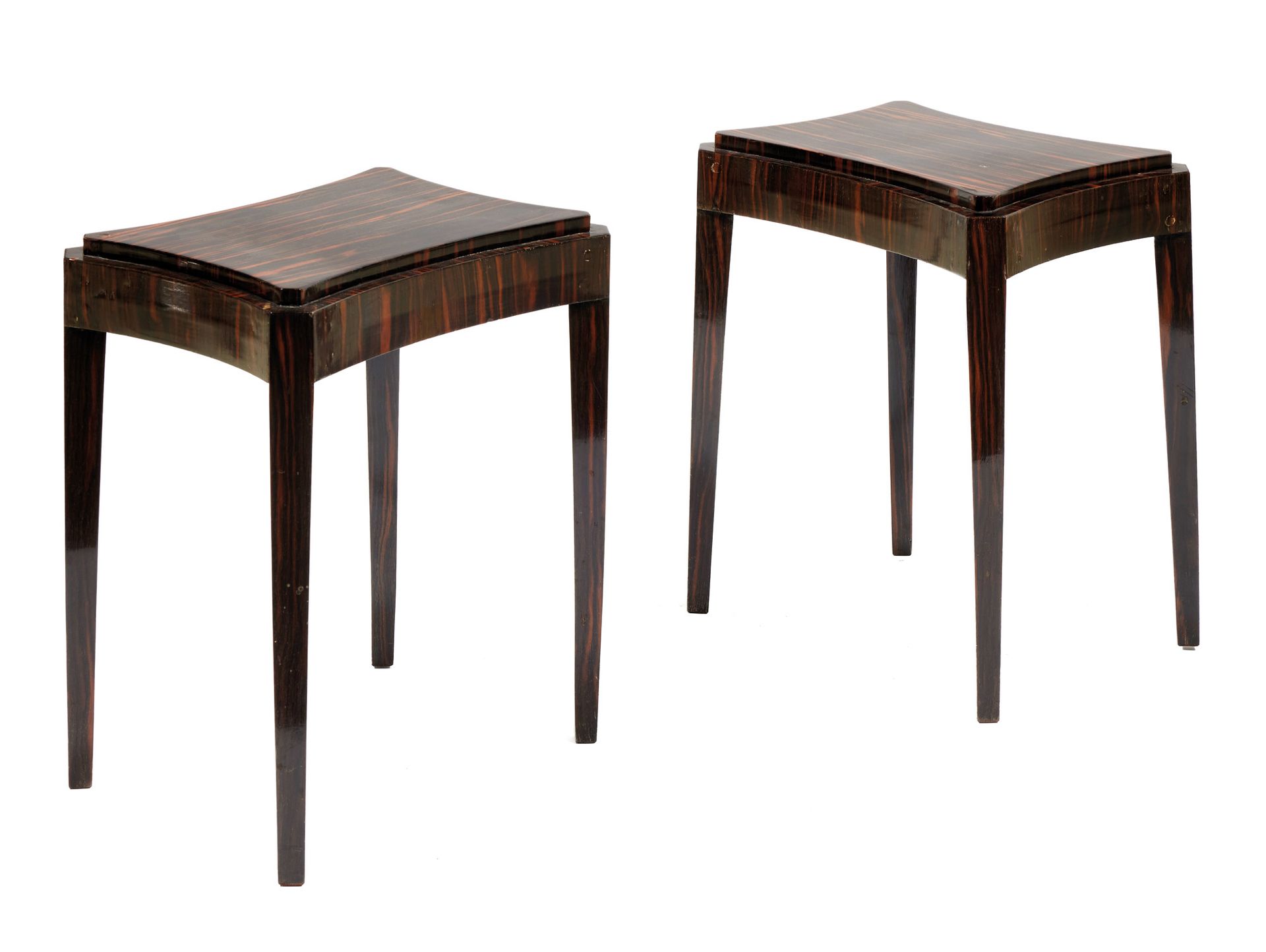 TRAVAIL MODERNE DE STYLE ART DECO MODERN WORK OF ART DECO STYLE

Pair of tables,&hellip;