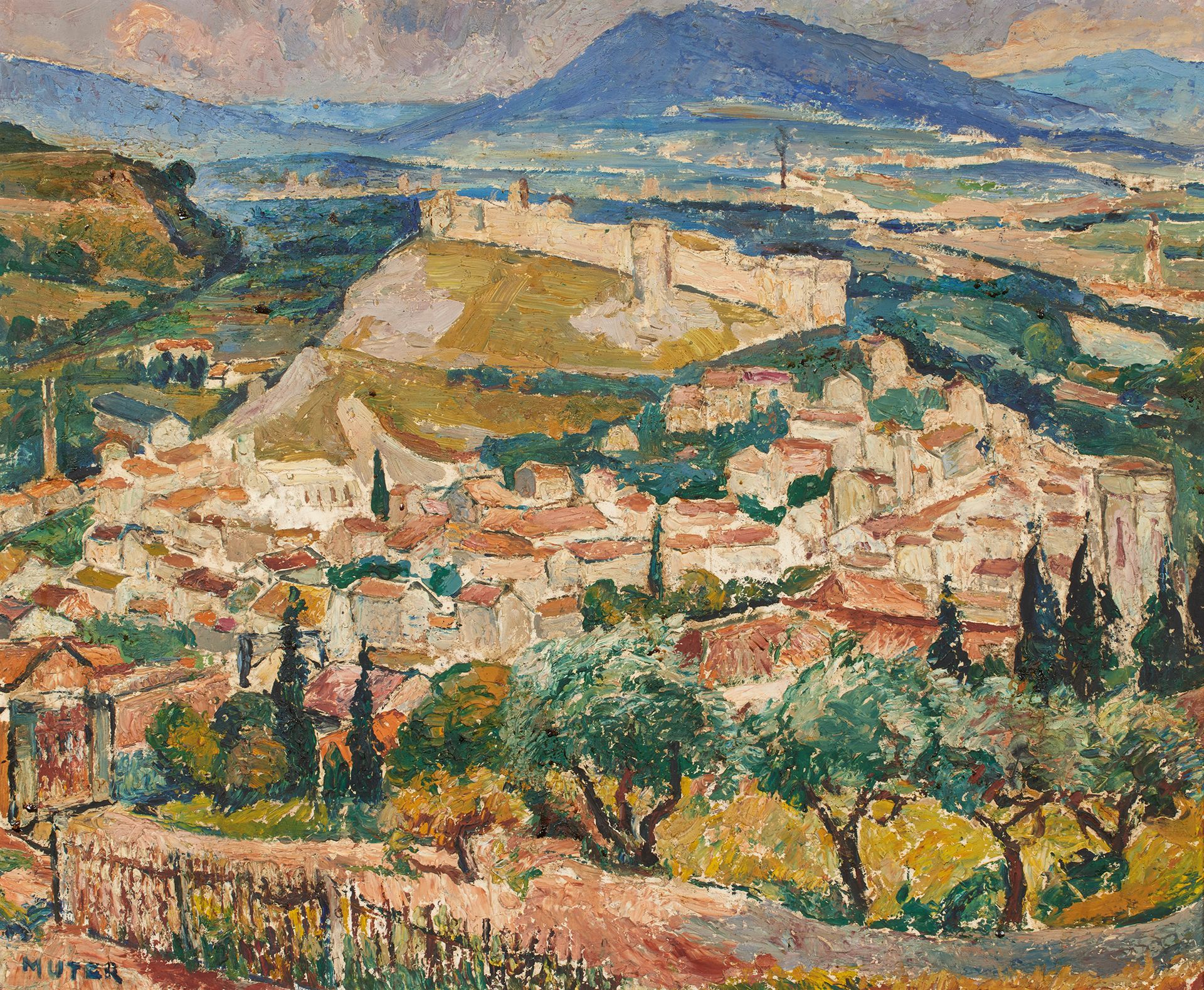 Marie Mela MUTER (1876-1967) Marie Mela MUTER (1876-1967)
View of a citadel in P&hellip;