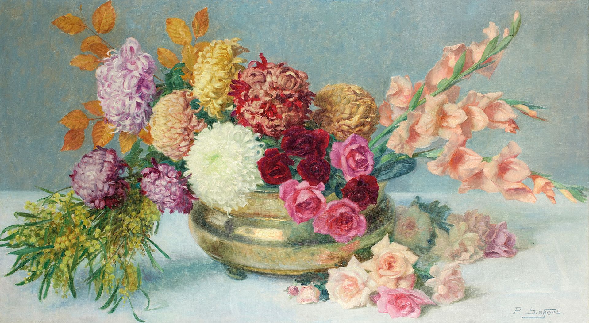 Paul SIEFFERT (1874-1957) Paul SIEFFERT (1874-1957)
Bouquet de fleurs
Huile sur &hellip;