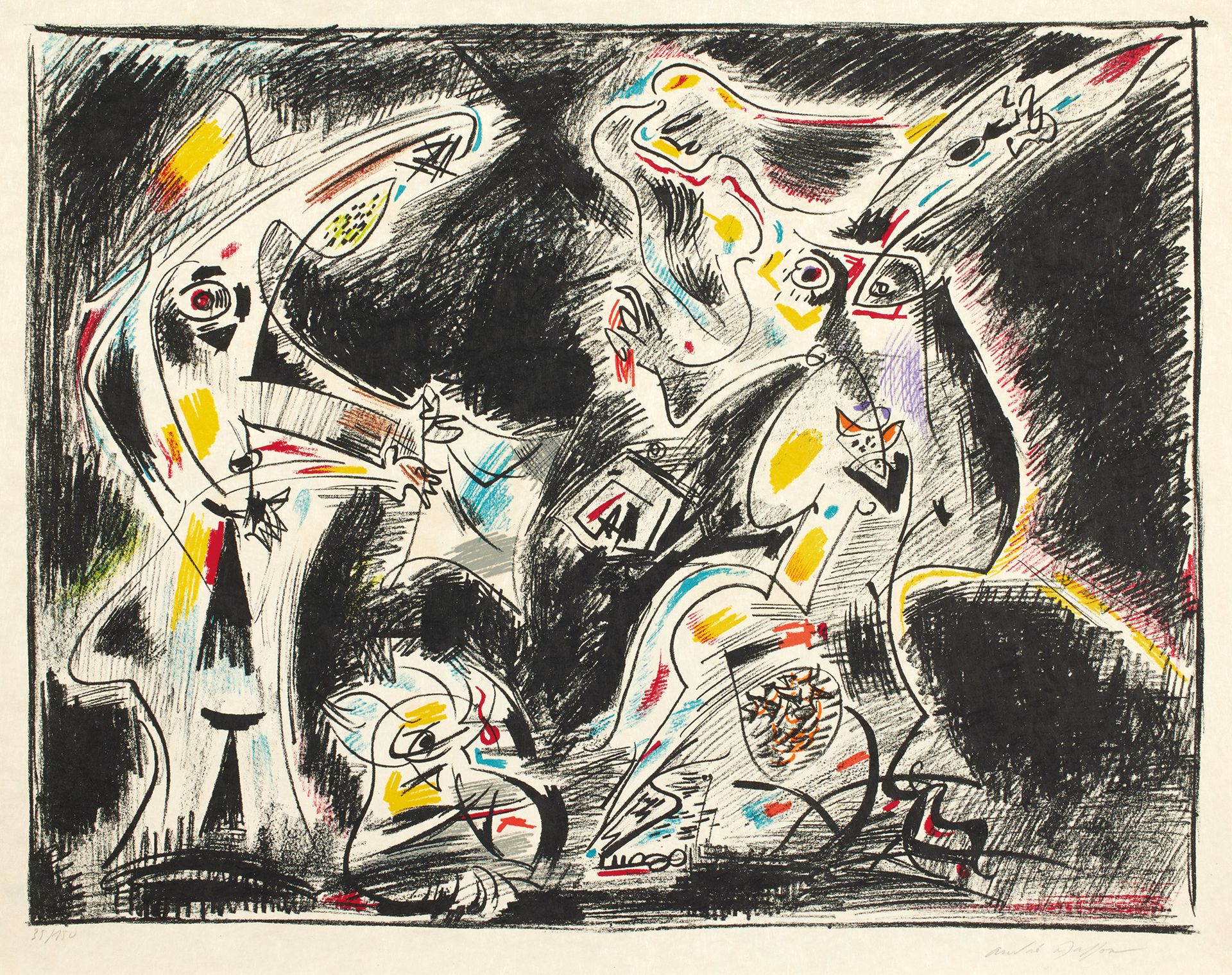 André MASSON André MASSON
Judith et Holopherne, 1974, litografia, 48 x 63 cm, ma&hellip;