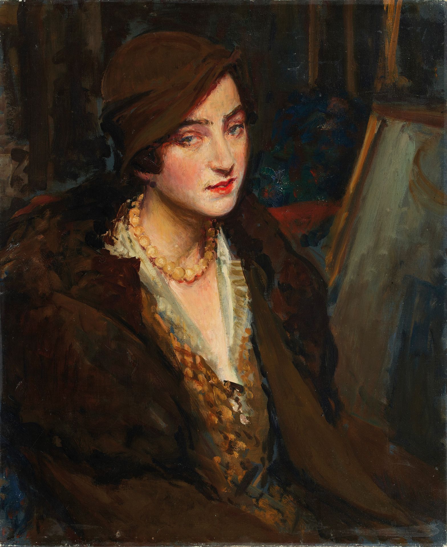 Jacques-Emile BLANCHE (1861-1942) 第86号拍品
雅克-埃米尔-布朗什(1861-1942)
艺术家的一个朋友的肖像。
布面油画&hellip;