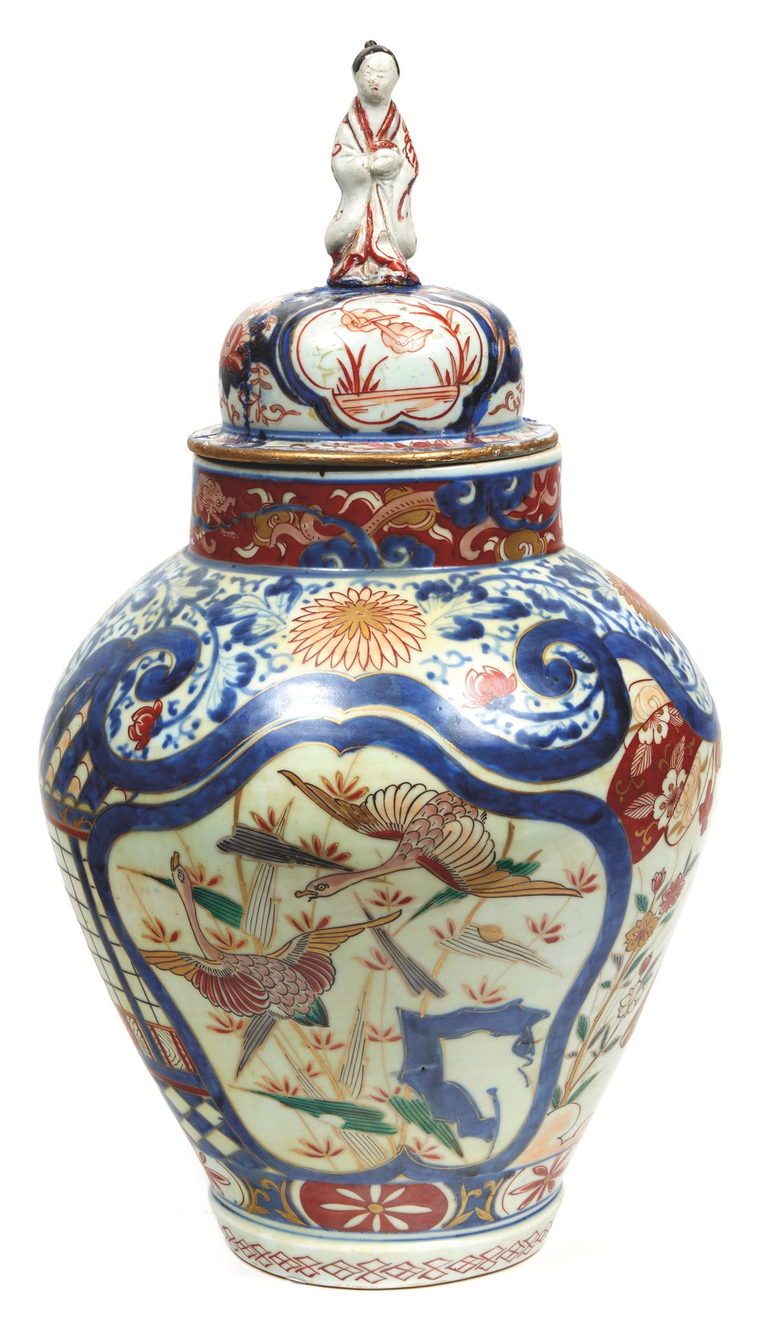 Null JAPON, Imari - Epoque MEIJI (1868 - 1912)
Potiche en porcelaine décorée en &hellip;