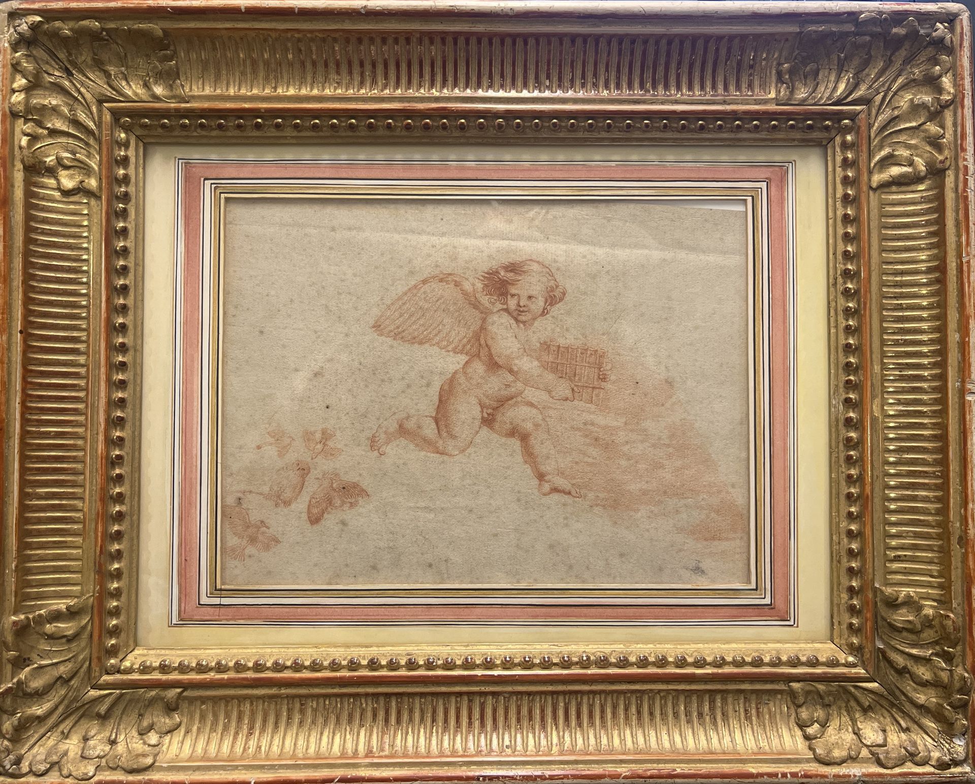 Null 18 世纪法国画派
安杰洛（Angelot），取材于意大利大师
桑吉尼 
17.5 x 23.5 厘米