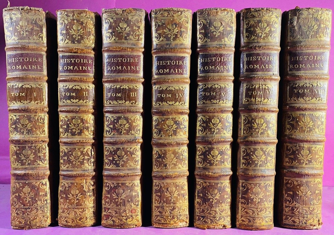 Null HISTOIRE ROMAINE - ROLLIN, CREVIER - 7 volumes.

Histoire Romaine depuis la&hellip;