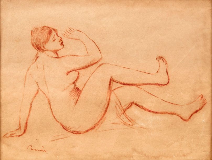 Auguste RENOIR (1841-1919) Auguste RENOIR (1841-1919)

Femme nue au chignon

San&hellip;
