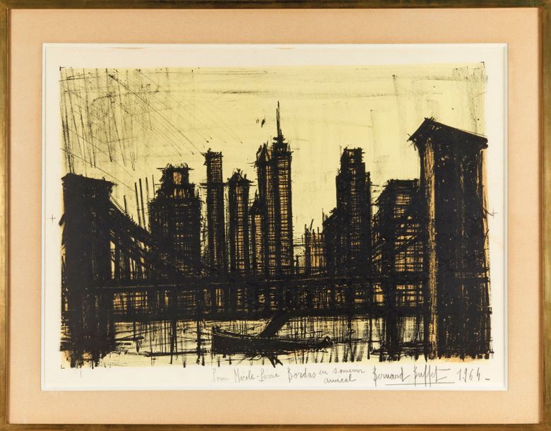 Bernard Buffet BERNARD BUFFET

Planche de l'album New York, 1964, lithographie, &hellip;
