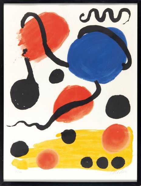 Alexandre Calder ALEXANDRE CALDER

Sans titre, 1966, lithographie, feuille 70,5 &hellip;