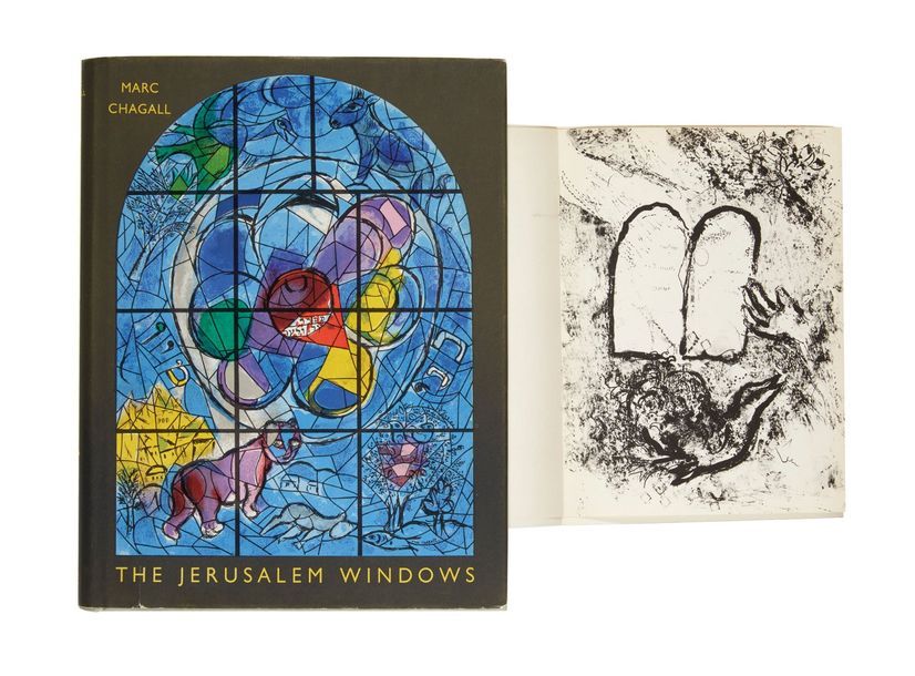 Marc Chagall MARC CHAGALL

The Jerusalem Windows, 1962, in-folio (33,5 x 26) com&hellip;