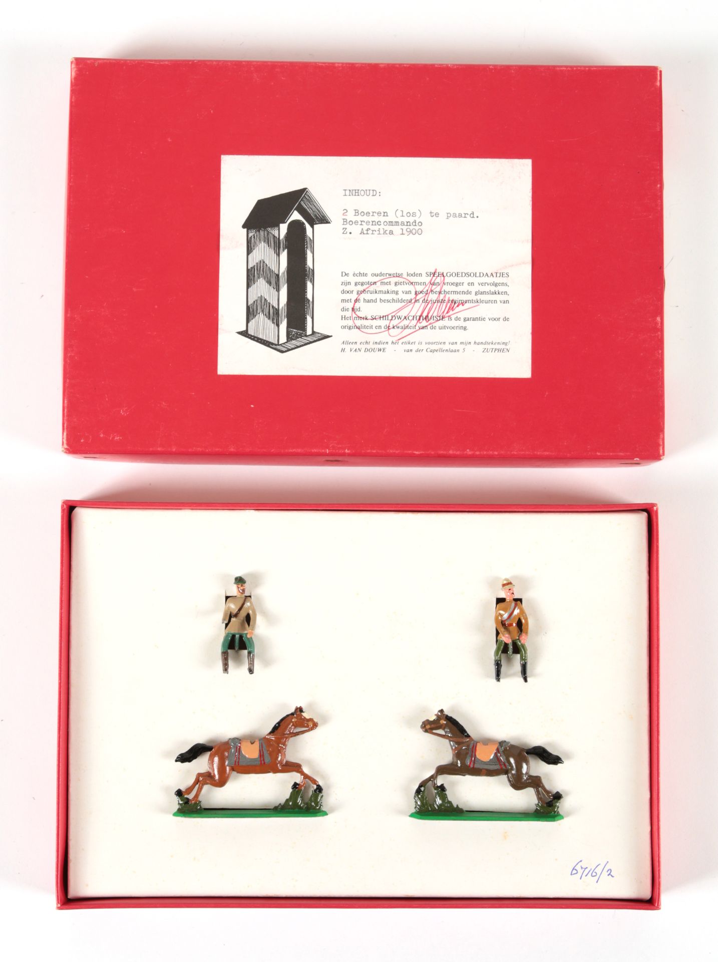 14 boxes with original hand-cast tin soldiers. 14个带有原始手工铸造锡制士兵的盒子。
作者：H. Van Dou&hellip;