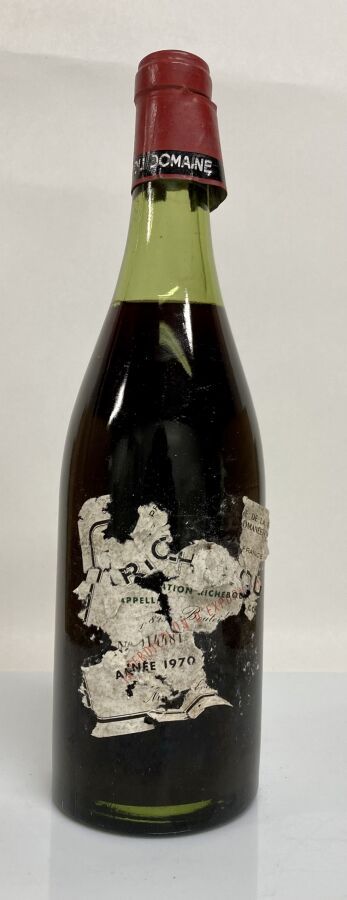 Null 1 Bottle RICHEBOURG (Grand Cru) 1970 Domaine de la Romanée-Conti (4.4 cm; l&hellip;
