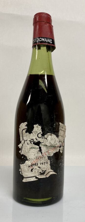 Null 1 Bouteille RICHEBOURG (Grand Cru) 1970 Domaine de la Romanée-Conti (4,4 cm&hellip;