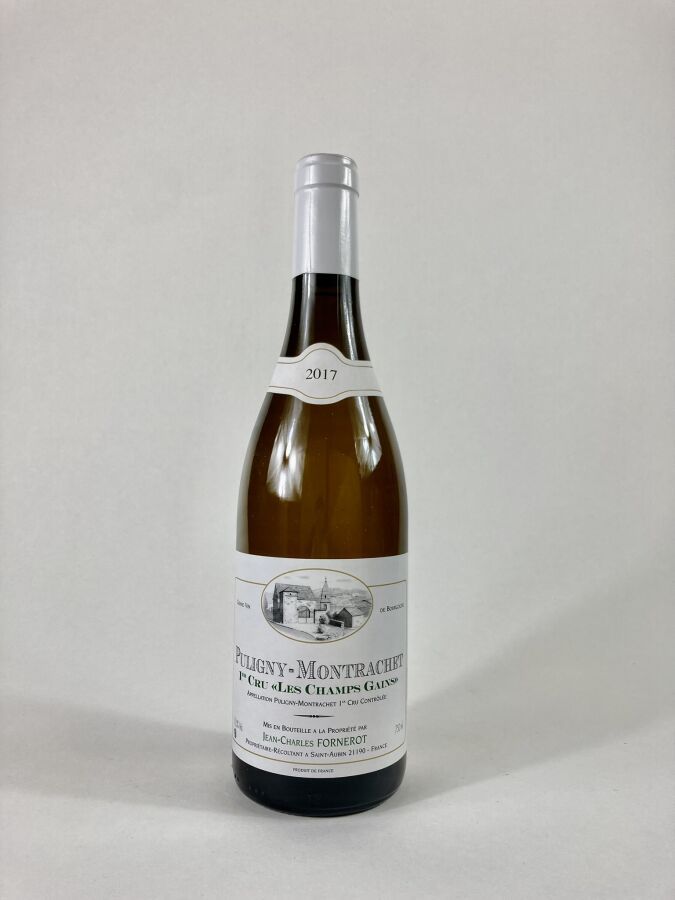 Null 1 bouteille de Puligny-Montrachet 1er Cru "Les Champs Gains" Jean-Charles F&hellip;