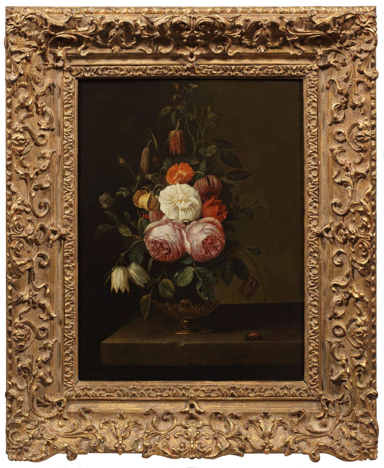 Null Jan Frans van Son (1658 Anversa - 1701 Londra)
Natura morta di fiori con in&hellip;