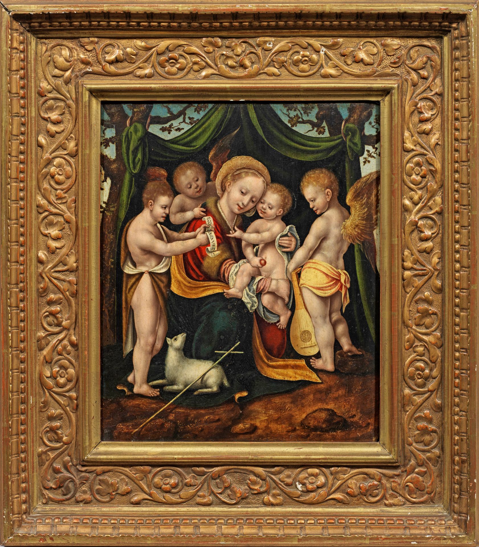 Null Joos van Cleve (1485 Kleve - 1540 à Anvers) Cercle
Vierge à l'Enfant de Sai&hellip;