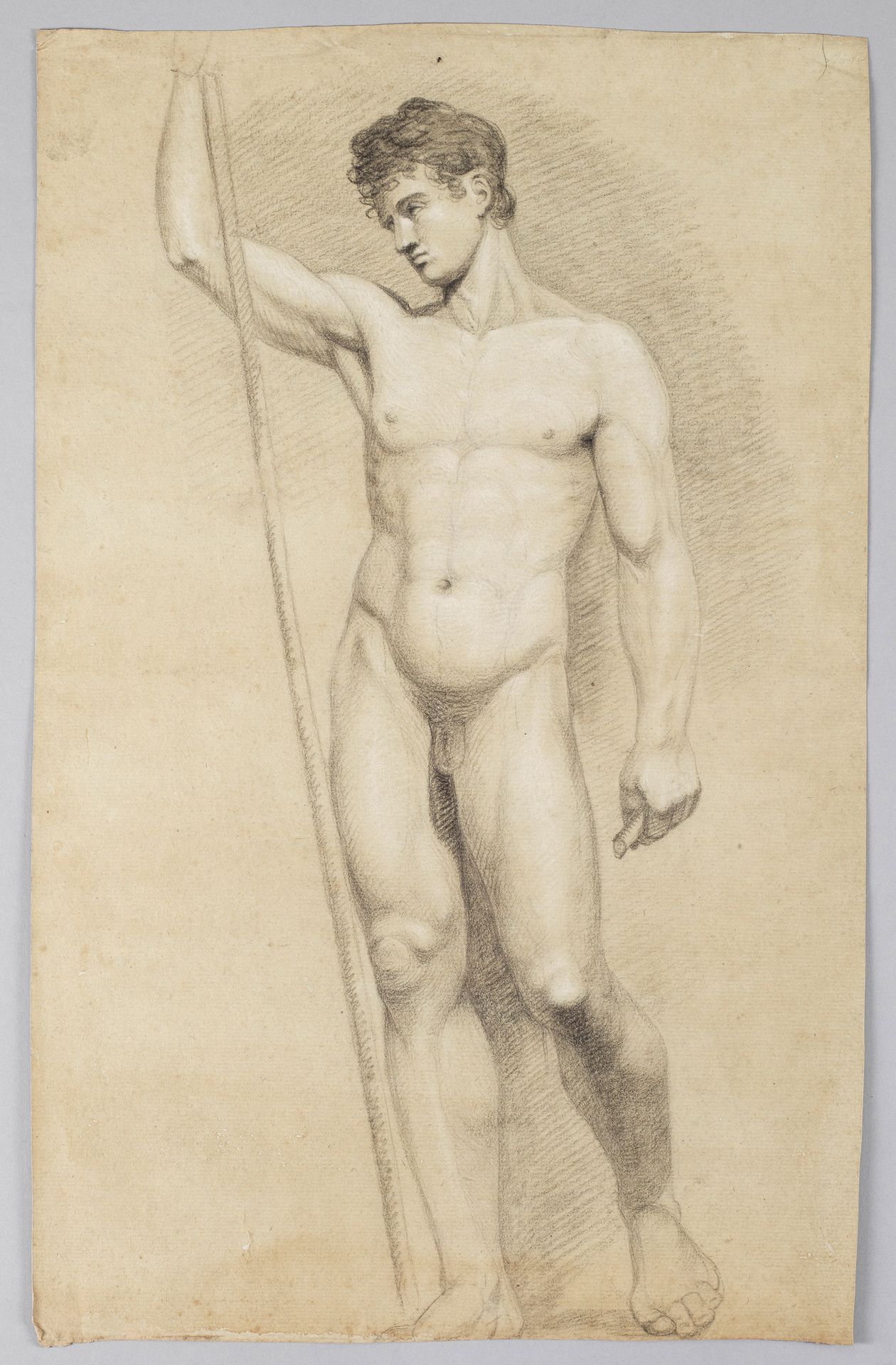 Null Johann Heinrich Beck (1788 Dessau - 1875 ibid.)
Nude study of a youth with &hellip;