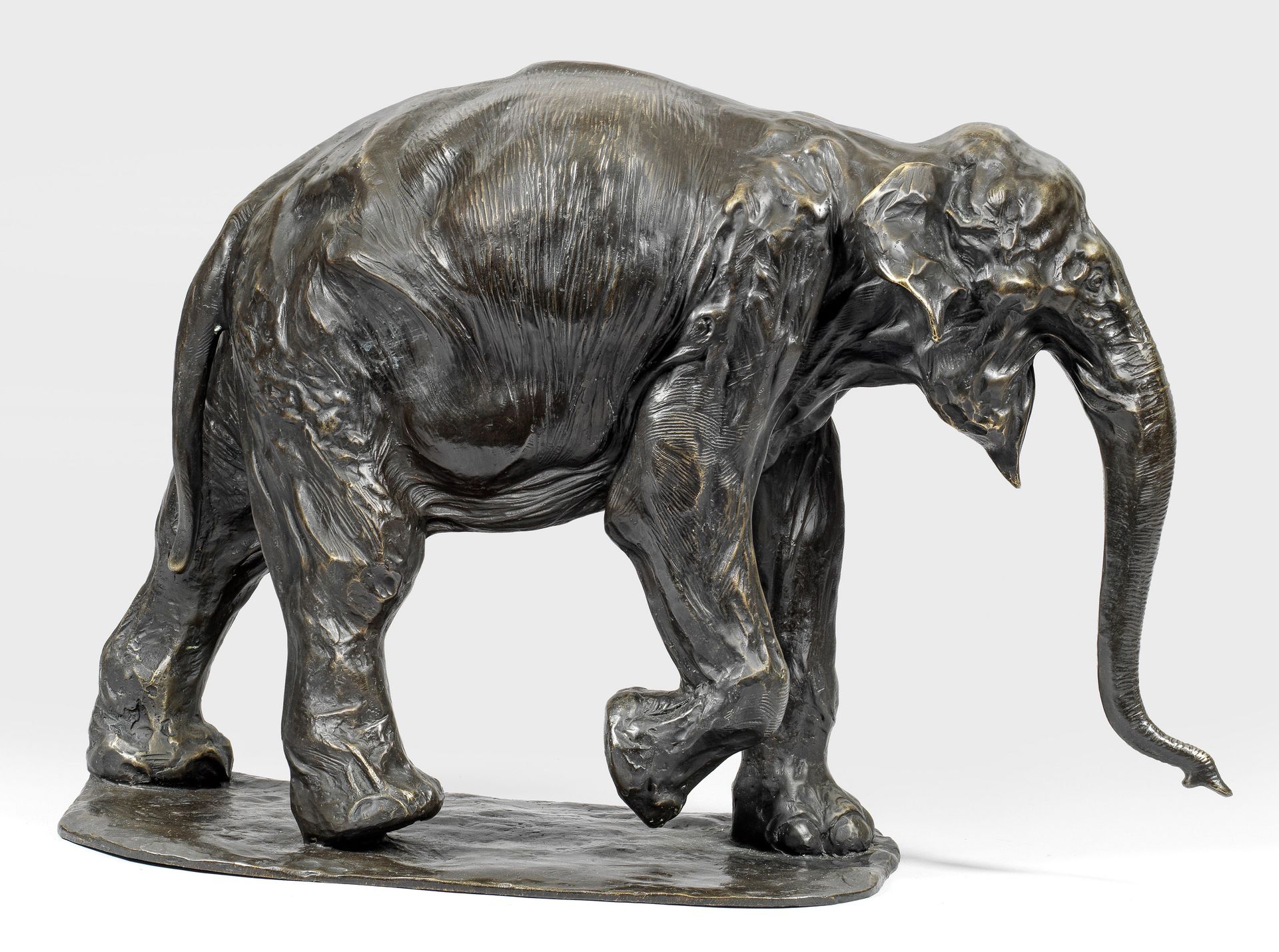 Null Rembrandt Bugatti (1884 Milán - 1916 París) tras
"Elephant d'Asie en marche&hellip;