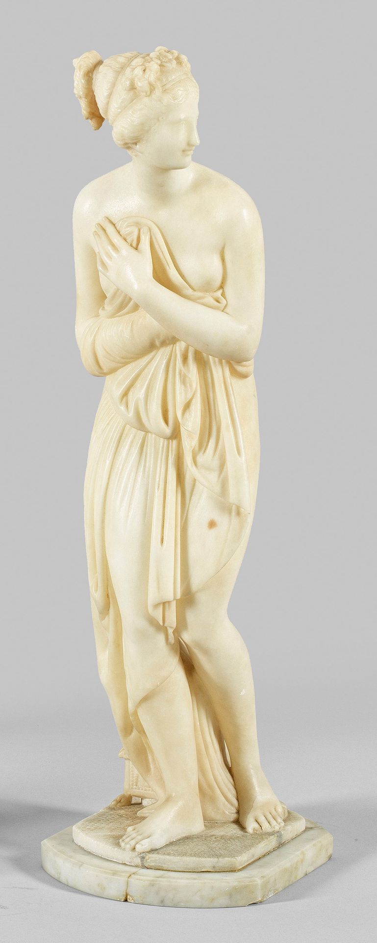 Null 安东尼奥-卡诺瓦（1757-1822 年，威尼斯）根据
"意大利维纳斯原标题
阿拉巴斯特19 世纪意大利作品，以 1802-1812 年完成的著名新古&hellip;