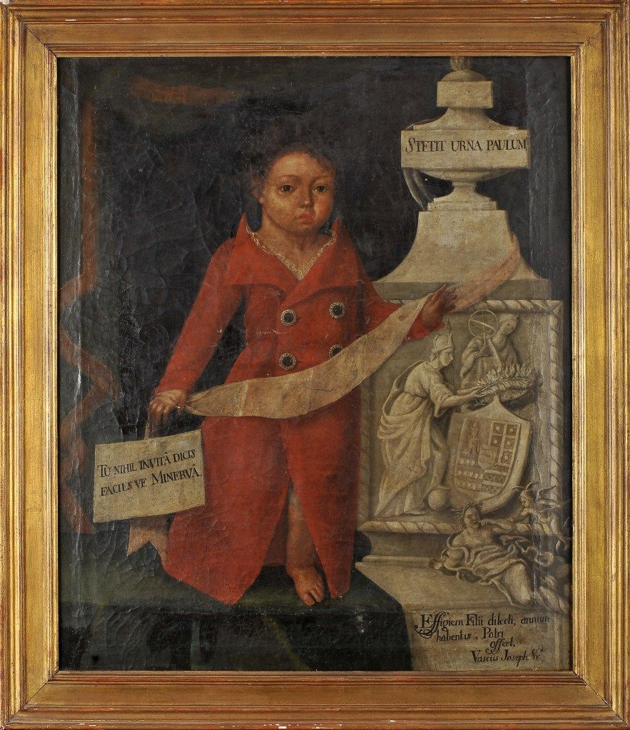 Portrait of a child - son of Martim Lopes Lobo de Saldanha (c. 1730-1788), 2nd c&hellip;