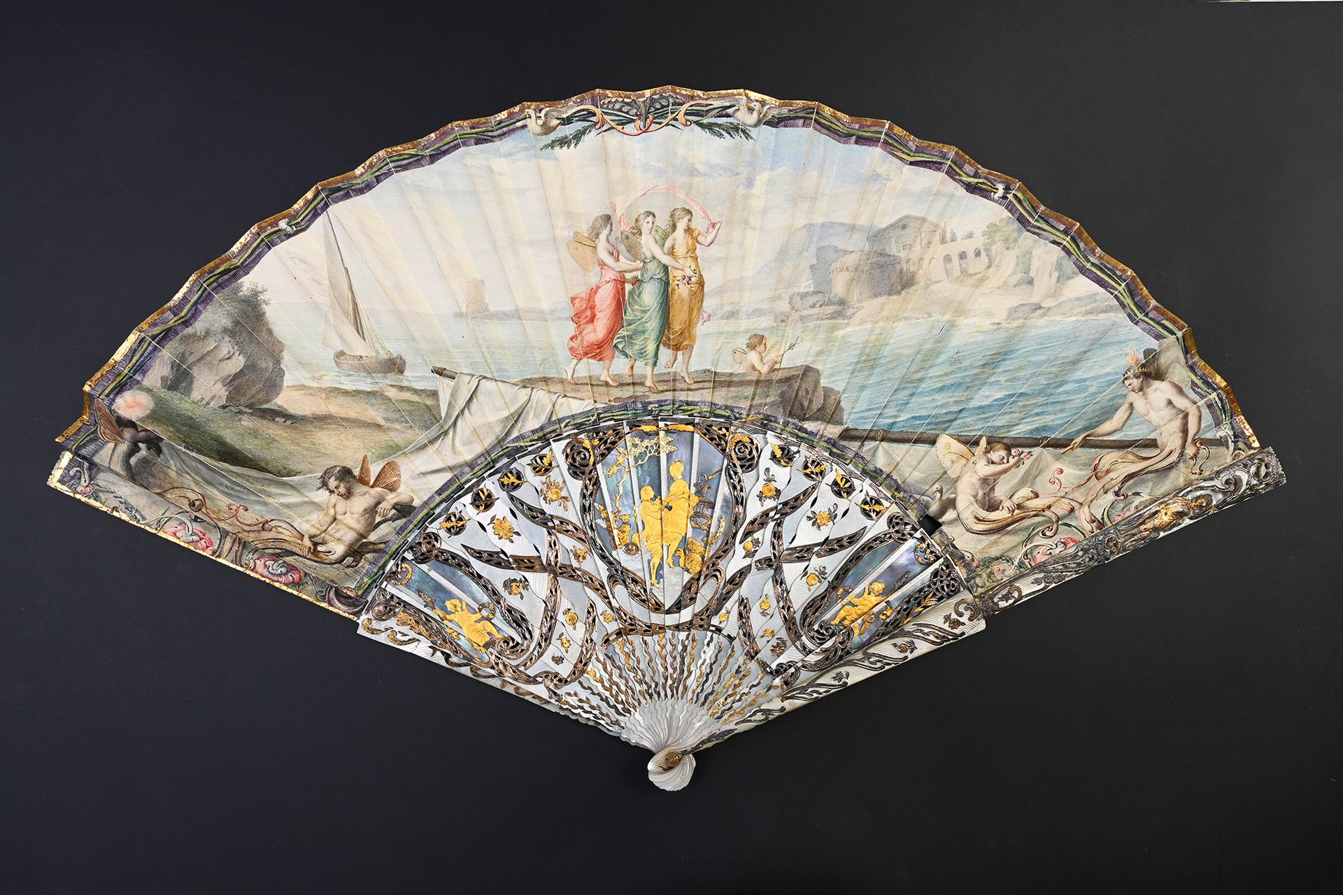 Null The sweetness of the breeze, circa 1760
Folded fan, the double sheet in thi&hellip;