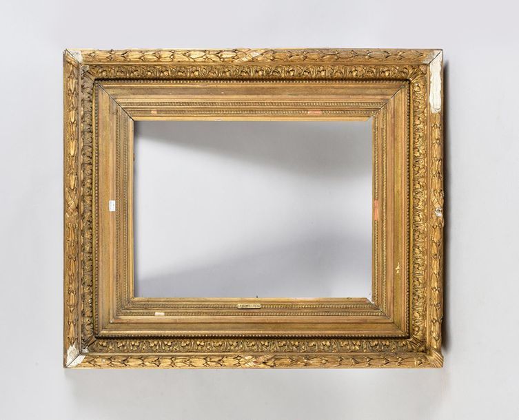 Null Wooden frame and gilded stucco called Barbizon.

19th century (accidents).
&hellip;