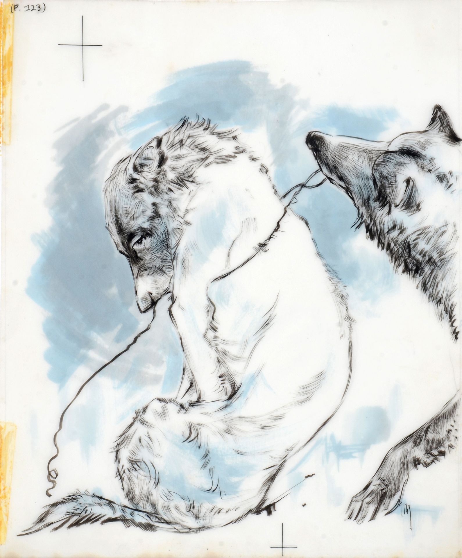 PARENT, Maurice (1920-2002) LE ROI DES LOUPS.
Conjunto de 32 ilustraciones de an&hellip;