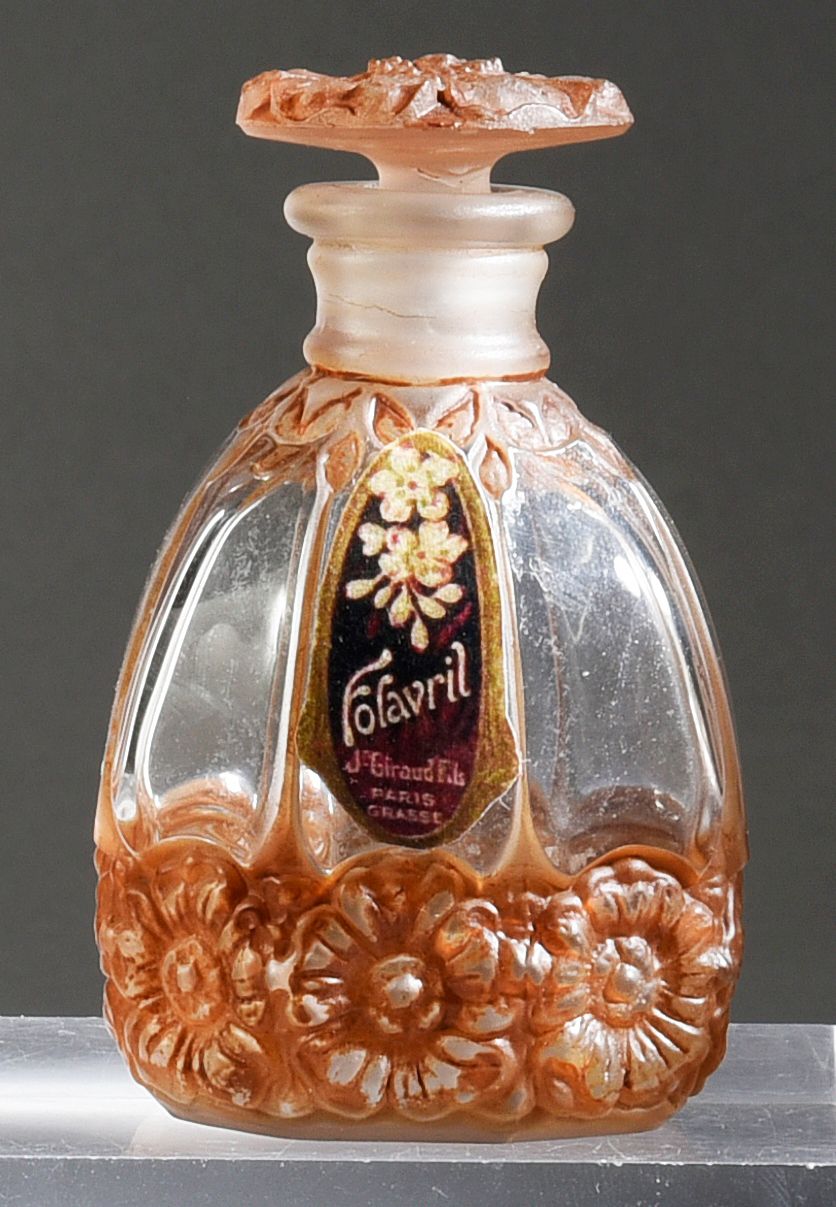 J.Giraud & fils - «FolAvril» - (années 1920) 
Botella de vidrio incoloro moldead&hellip;