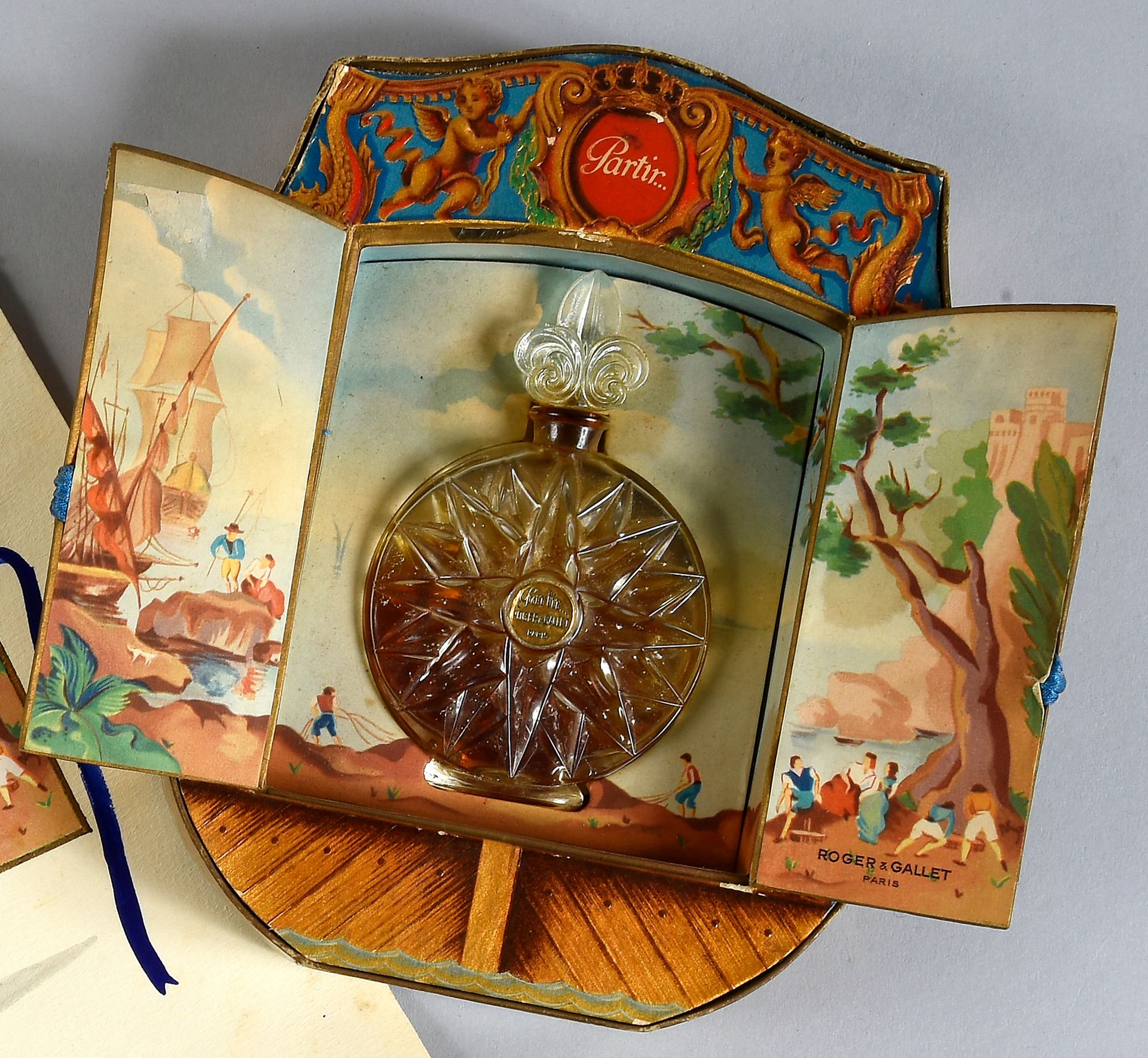 Roger & Gallet - «Partir» - (1946) 
Presented in its sumptuous cardboard box she&hellip;