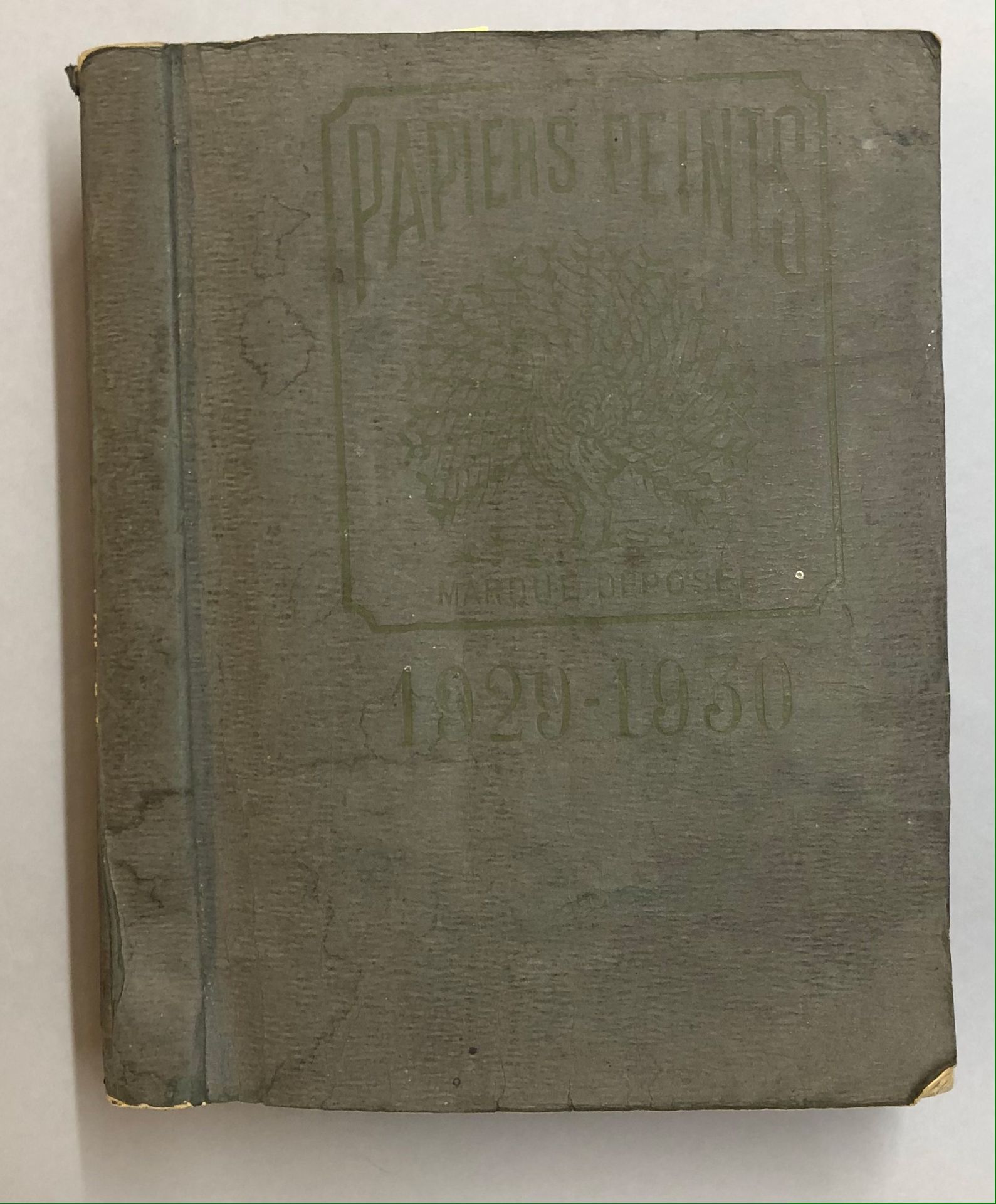 Null Album d'échantillons de papiers peints, manufacture Brépols, Collection 192&hellip;