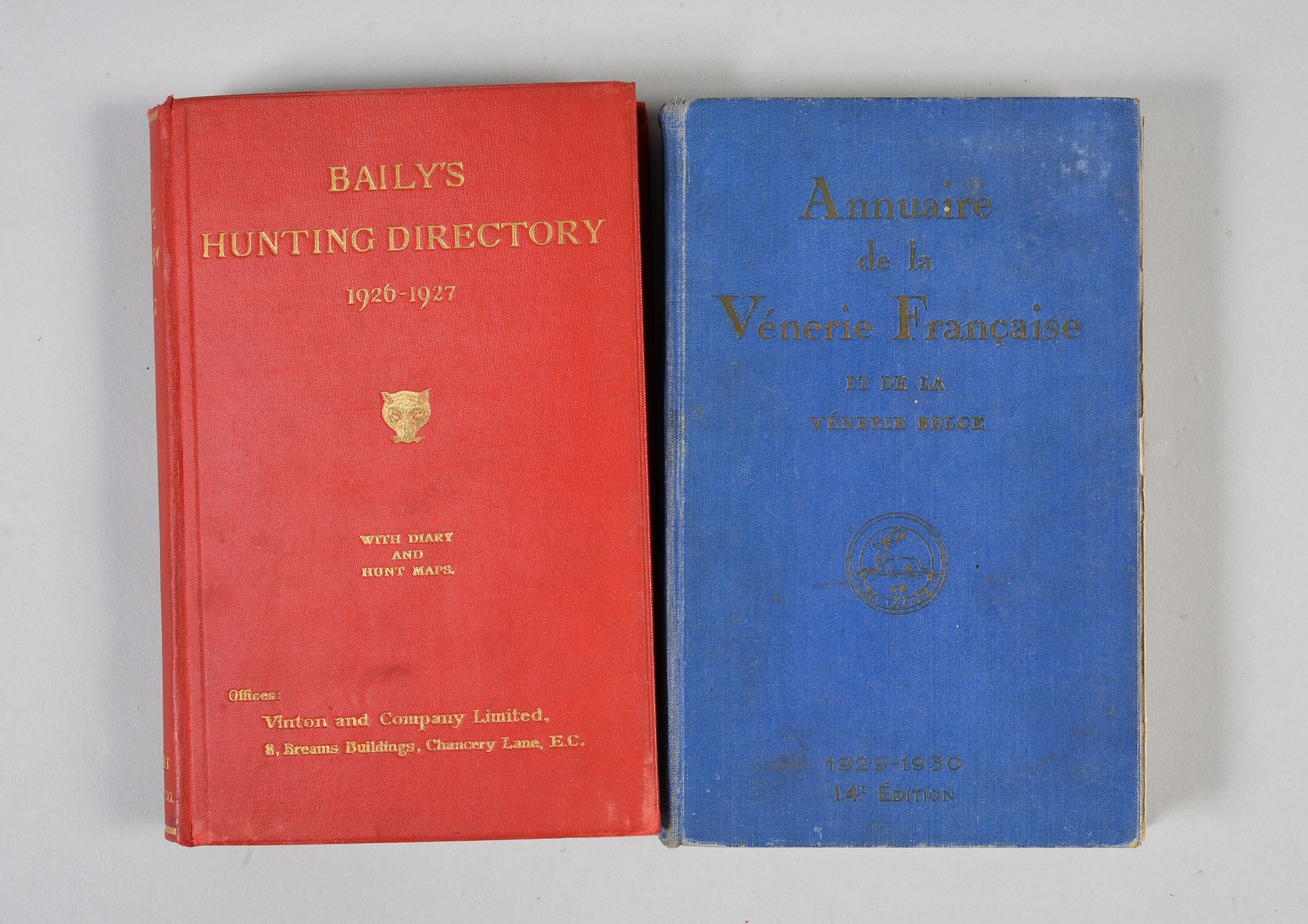 Null Annuaire de la vénerie française 1929-1930 & Baily's Hunting Directory 1926&hellip;
