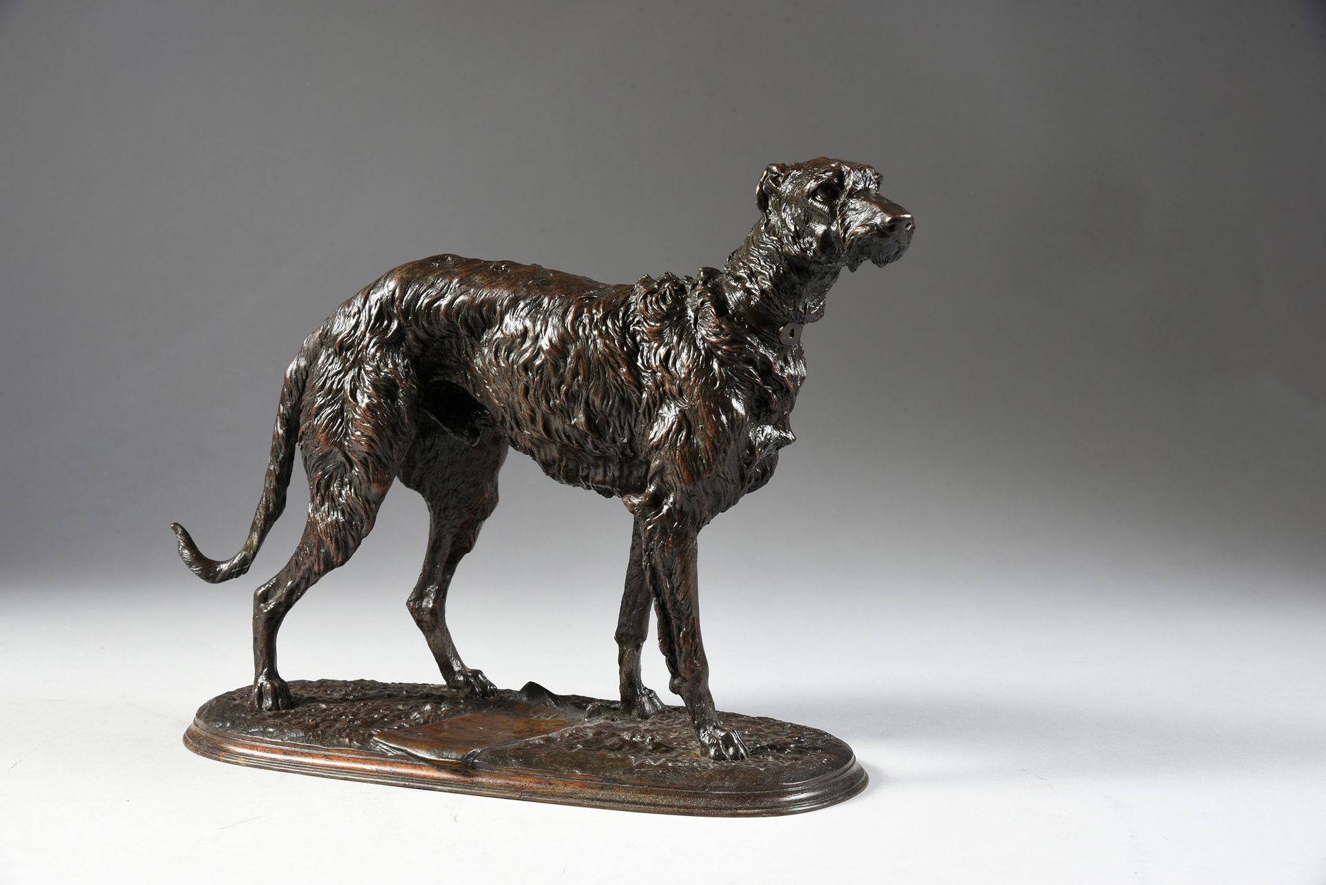 Arthur WAAGEN (1833-1898) Winner of the Grand Prix of the greyhound race.
Bronze&hellip;