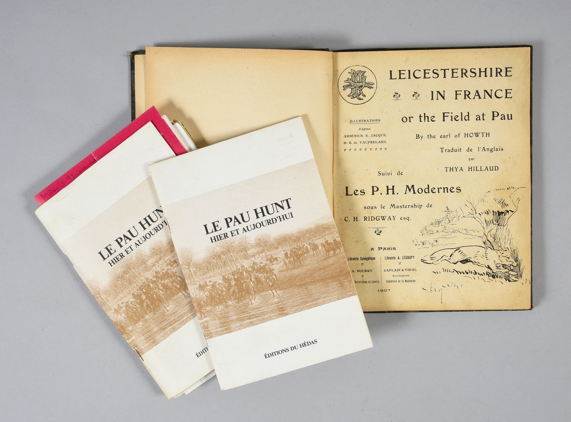 Null Leicestershire en Francia, Le Pau Hunt Hier et Aujourd'hui 2 ejemplares.
3 &hellip;