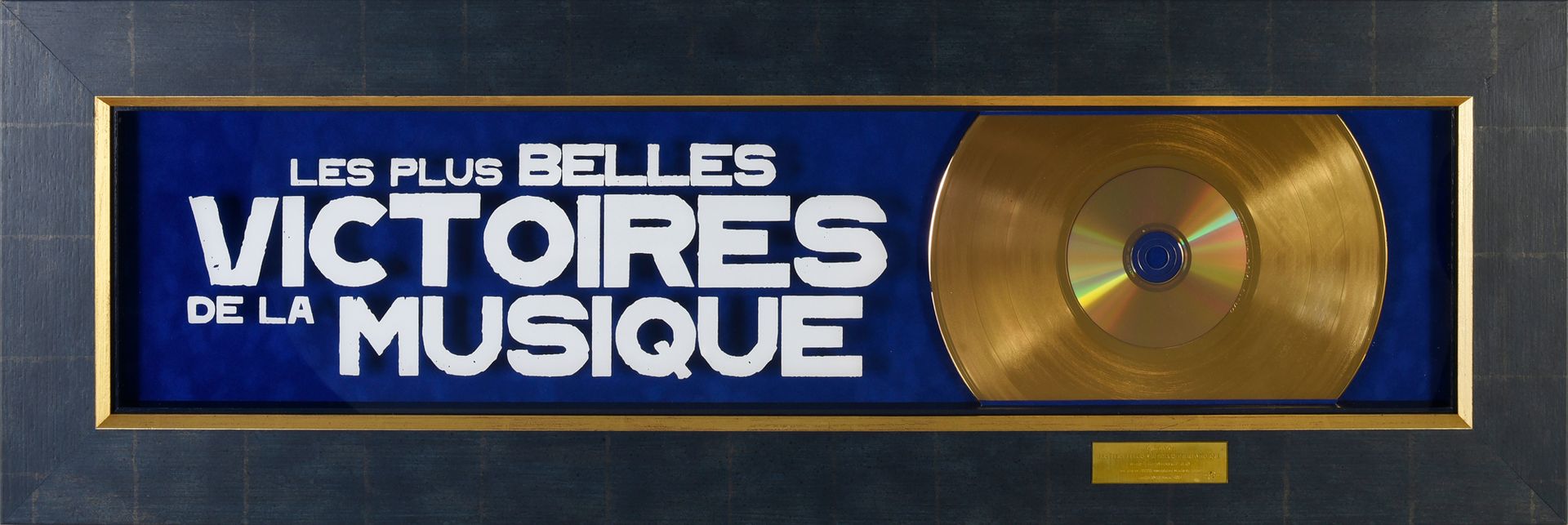 Null VICTOIRE DE LA MUSIQUE: 1 Goldene Schallplatte für das Album "Les plus bell&hellip;