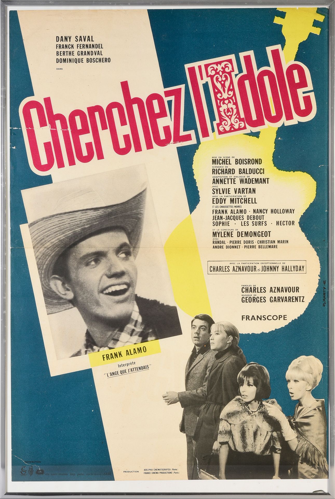 Null 查尔斯-阿兹纳夫（1924/2018）。歌手、作曲家和演员。由Michel Boisrond导演的邪典电影 "Cherchez l'Idole "的1&hellip;