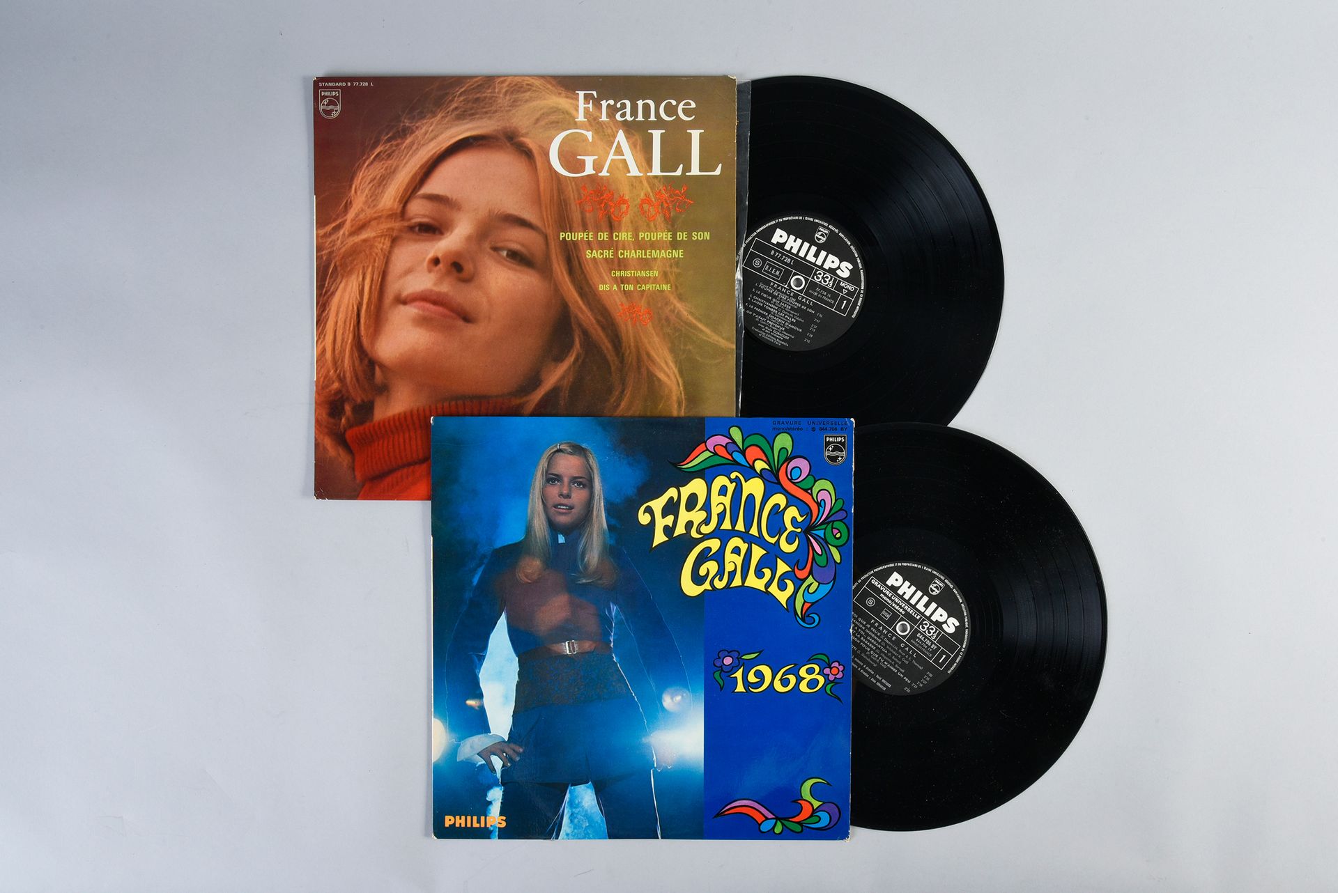 Null FRANCE GALL (1947/2018): Singer. 1 vinyl record 33 rpm " Poupée de cire, po&hellip;