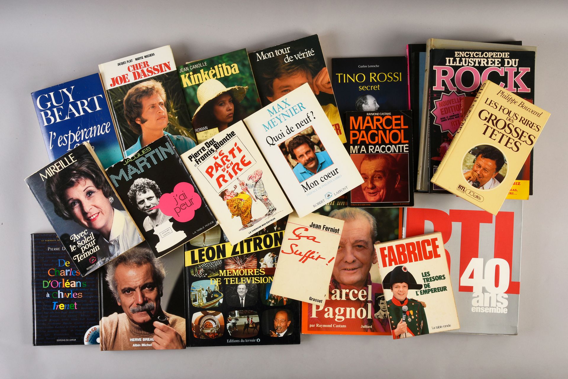 Null RTL: 1 set of books dedicated to the RTL director of antenna, Roger Kreiche&hellip;