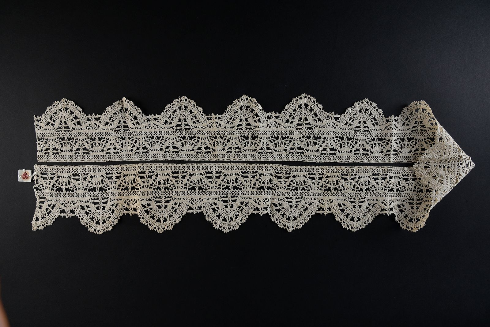 Null Spindle lace border, Genoa or Milan, circa 1620-30.

Beautiful and large la&hellip;