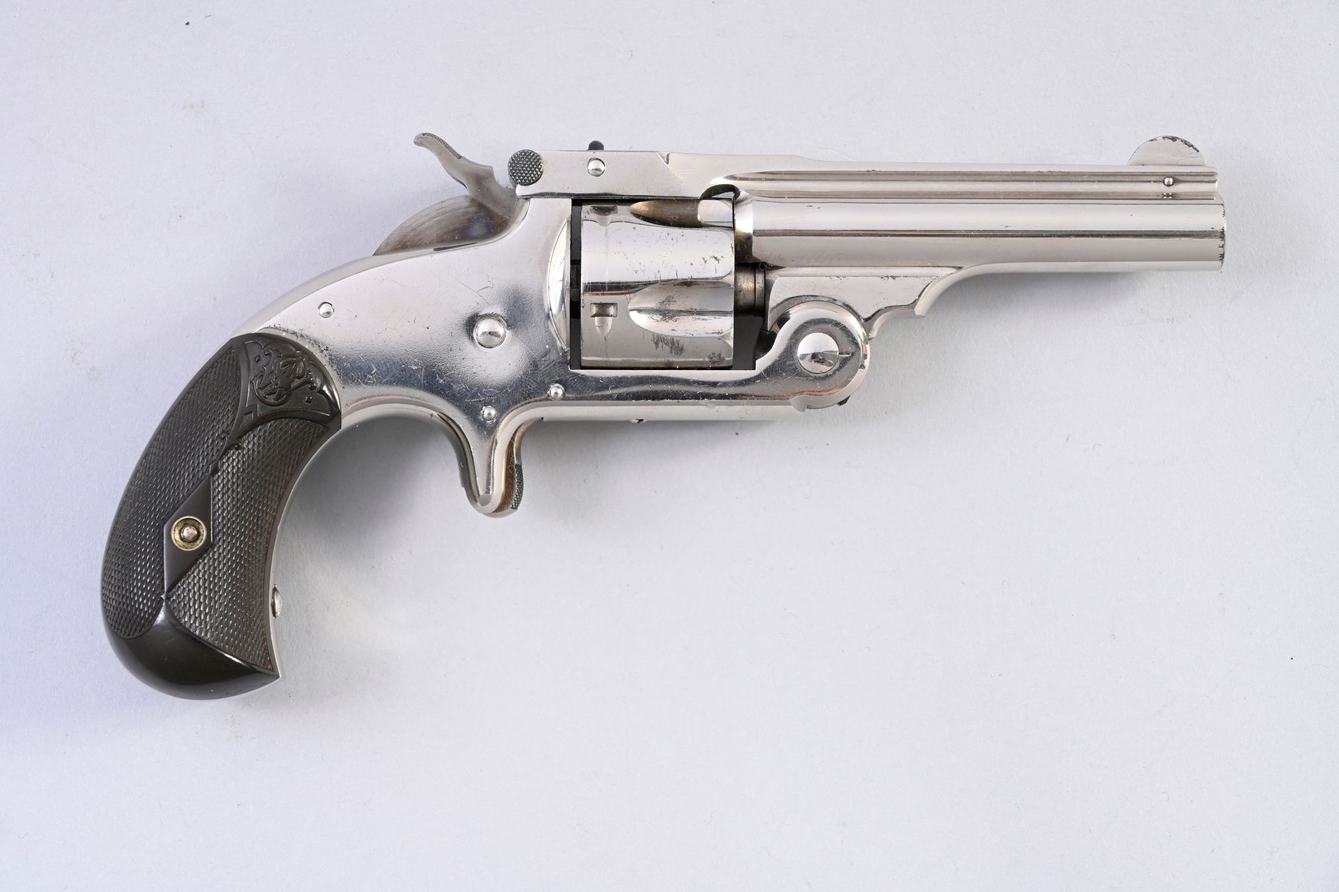Null REVOLVER SMITH & WESSON “BABY RUSSIAN”.
Revolver SMITH & WESSON modèle BABY&hellip;