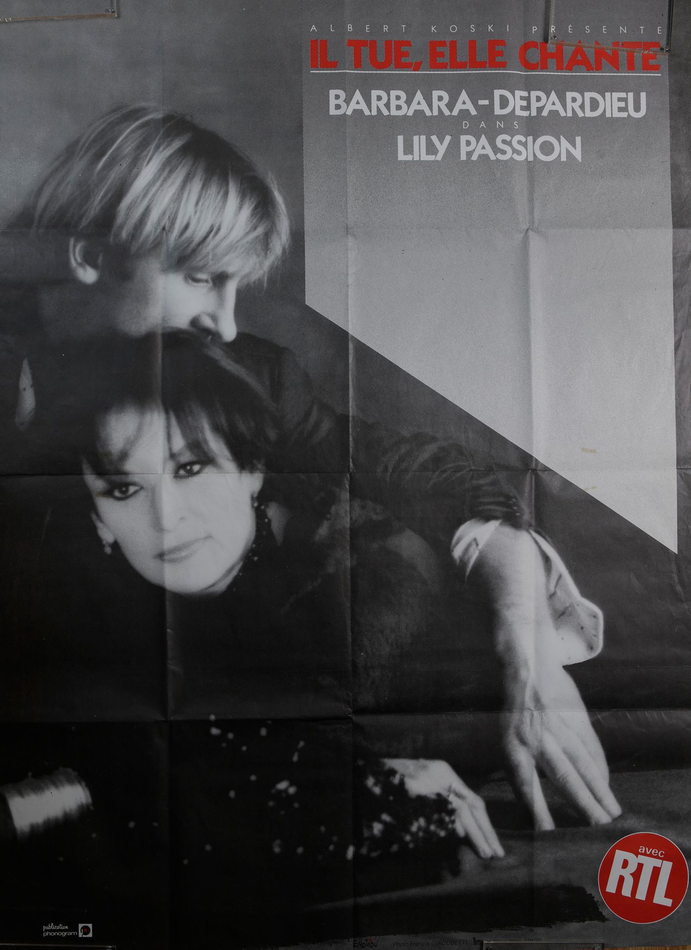 Null 芭芭拉 (1930/1997)
1张芭芭拉和热拉尔-德帕迪约合演的《百合激情》的原始海报。Francis Giacobetti的照片。
格式为115 &hellip;