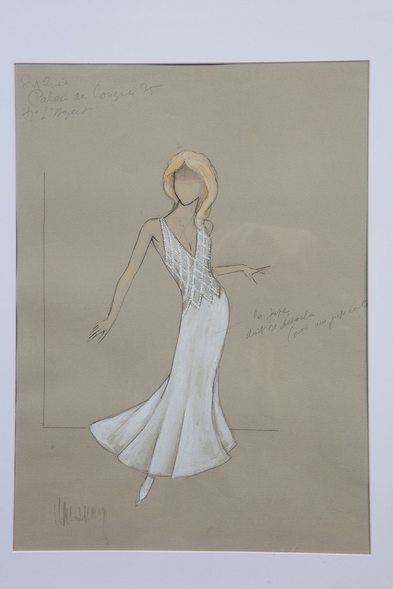 Null SYLVIE VARTAN
2 original drawings of 2 outfits created by the stylist
Miche&hellip;