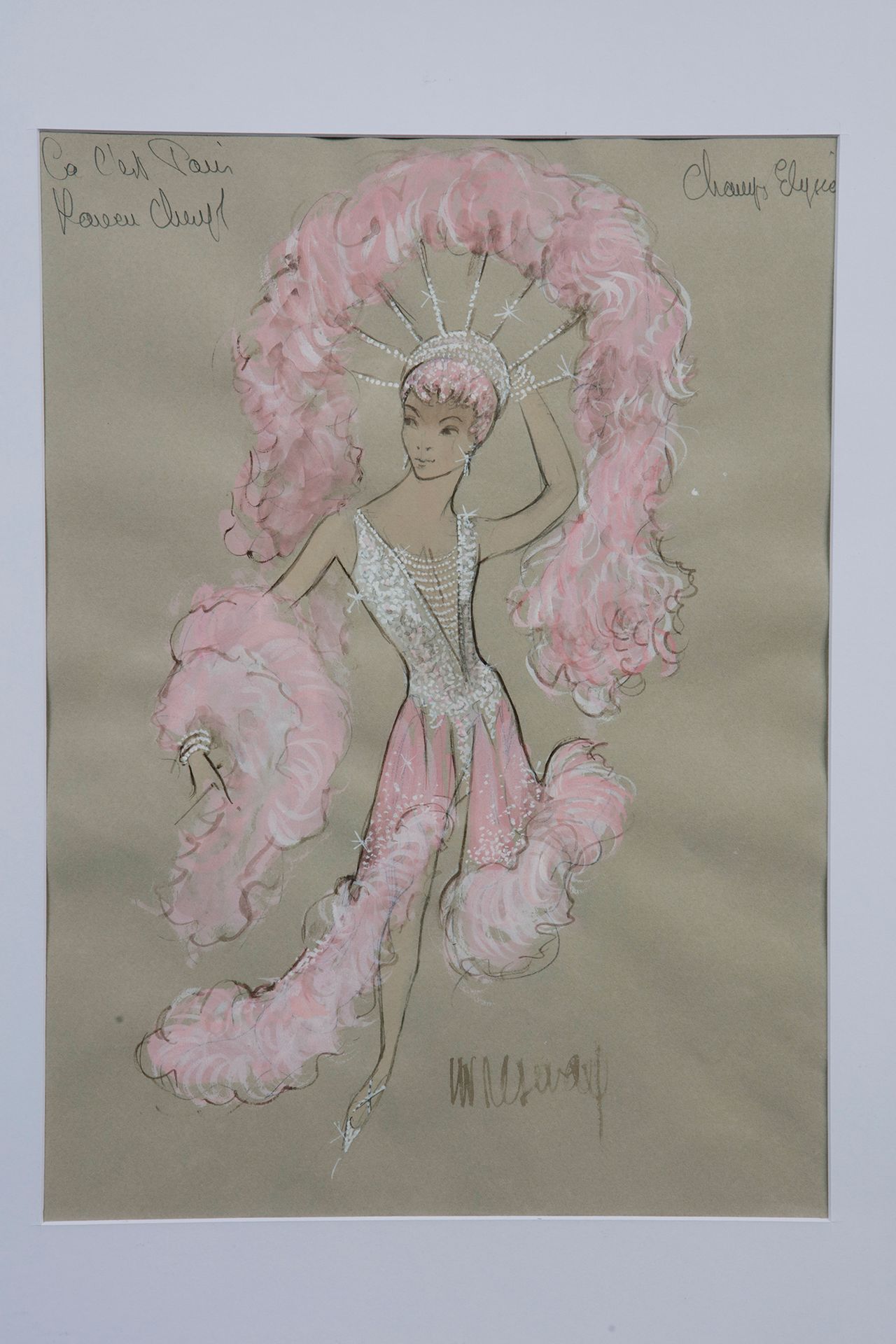 Null KAREN CHERYL (1955)
1 dessin original d'une tenue créée par le styliste
Mic&hellip;