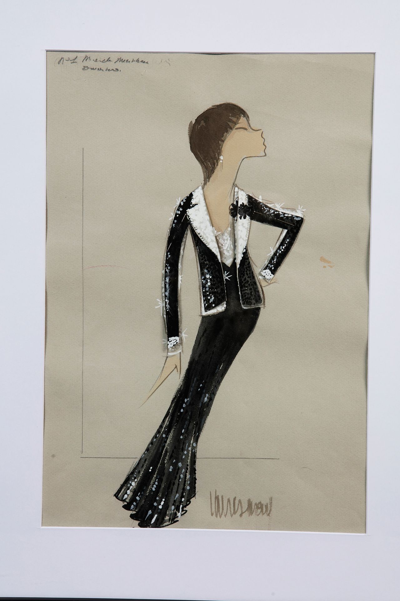 Null MIREILLE MATHIEU
2 original drawings of 2 outfits created by the stylist
Mi&hellip;
