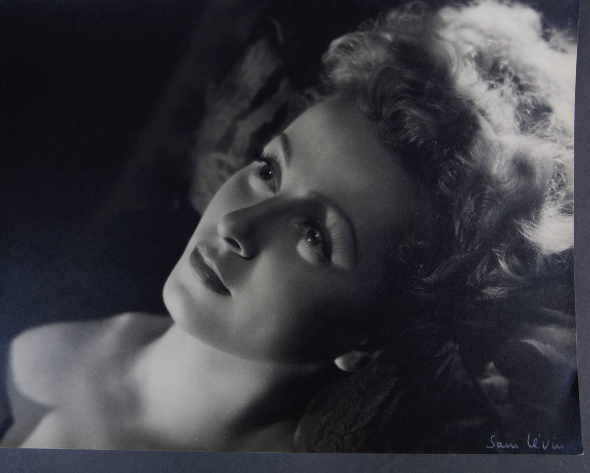 Null 1 original portrait of Danielle Darrieux, photographed by SAM LEVIN (1904/1&hellip;